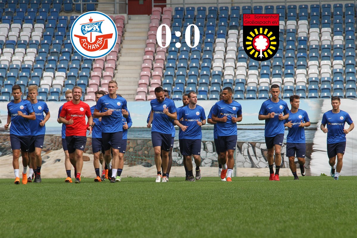 Großaspach Hansa Rostock Großaspach Hansa Rostock
