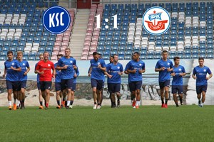 Hansa Rostock und der Karlsruher SC trennen sich 1:1 (Foto: Archiv)