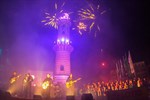 Warnemünder Turmleuchten 2019 - Mehrere Chöre sangen die auf Warnemünde maßgeschneiderte Version von Achim Reichels Schunkelklassiker „Aloha heja he“ 
