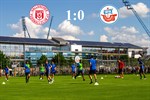 Hansa Rostock unterliegt Halle mit 0:1