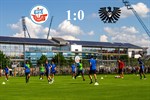 Hansa Rostock besiegt Preußen Münster mit 1:0