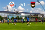 Hansa Rostock unterliegt Sonnenhof Großaspach mit 0:1