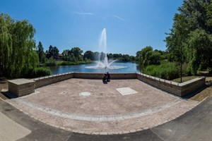 Kleine Bastion im Schwanenteichpark in Rostock-Reutershagen saniert