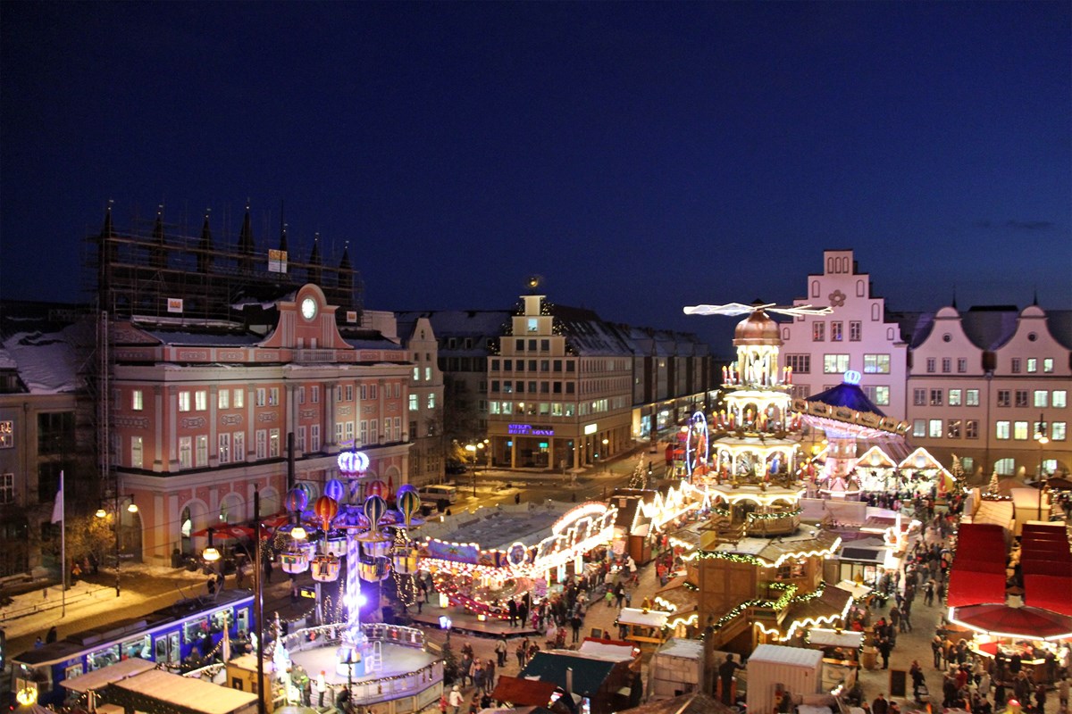 Bilder Weihnachtsmarkt Rostock 2025 Renell