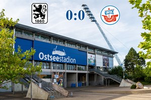 Hansa Rostock und 1860 München trennen sich 0:0 (Symbolfoto: Archiv) Hansa Rostock und 1860 München trennen sich 0:0 (Symbolfoto: Archiv)