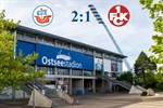 Hansa Rostock besiegt Kaiserslautern mit 2:1