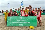 Beach Royals Düsseldorf gewinnen Beachsoccer-Meisterschaft