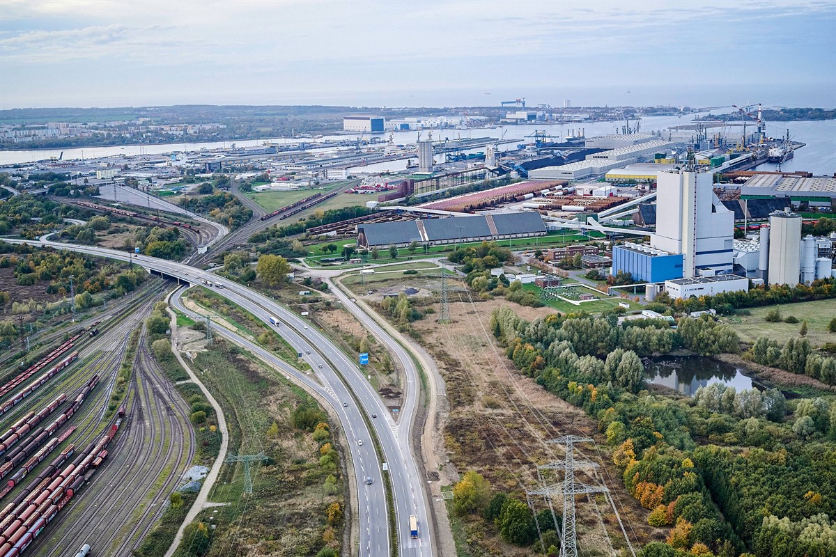 Überseehafen Rostock erhält zweite Autobahnabfahrt und auffahrt