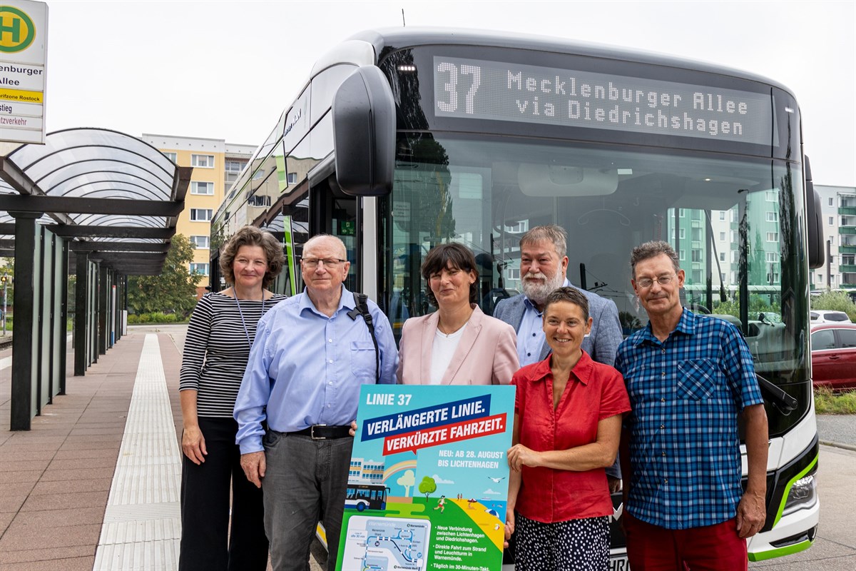 Linien 37 und 24 - RSAG baut Busverbindungen in Rostock aus | Rostock-Heute