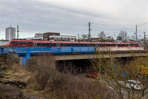 Vollsperrung unter der Goetheplatzbrücke